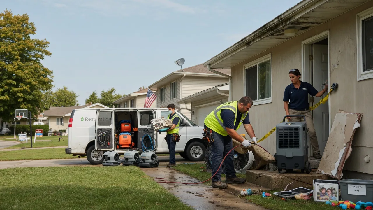 Water Damage Restoration in Inkster, MI near me